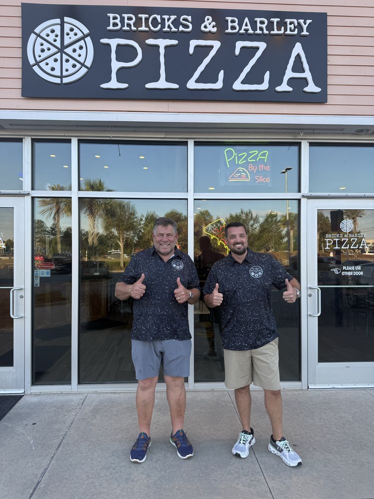Bricks & Barley Pizza Logo