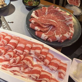 Happy Lamb Hot Pot - Lamb and beef slices - Chinese Near Me - San Mateo, California