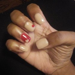 I love the colors, but the hearts are a bit wonky & in the wrong place.