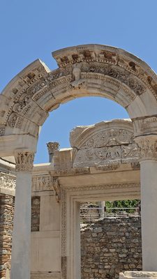 Library of Celsus by null