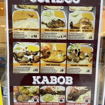 Naan N Curry - Combos and kabob menu - Indian Near Me - Hayward, California