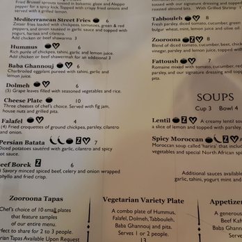 Zooroona - Menu - Middle Eastern Near Me - Kalamazoo, Michigan