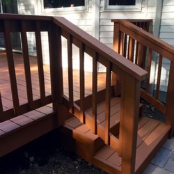 B Kolton Landscape Design & Build - B. Kolton replaced the stairs/railings that were originally in place with a far better design.