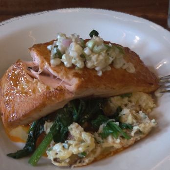 The First Post - Salmon - New American Near Me - York, Pennsylvania The First Post - Salmon - New American Near Me - York, Pennsylvania