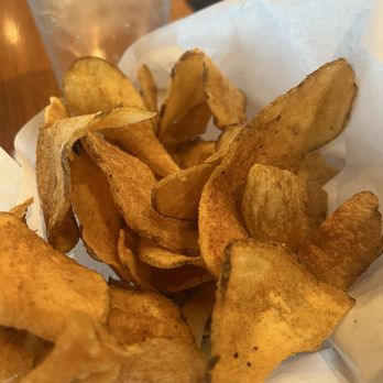 Salt Water Grill - Free home made chips , so good..needs a dip - Seafood Near Me - Corpus Christi, Texas Salt Water Grill - Free home made chips , so good..needs a dip - Seafood Near Me - Corpus Christi, Texas