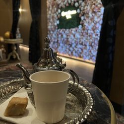 Maroc Hamam Spa - Baklava and mint tea post hammam treat.