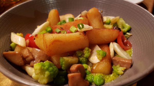 Photo of Charlie Was a Sinner - Philadelphia, PA, US. Potato gnocchi ($16). Basil puree was intense, but this was fairly tasty.