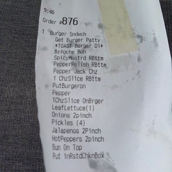 Wawa - My customize burger - Gas Stations Near Me - Orlando, Florida