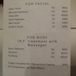 Price for series