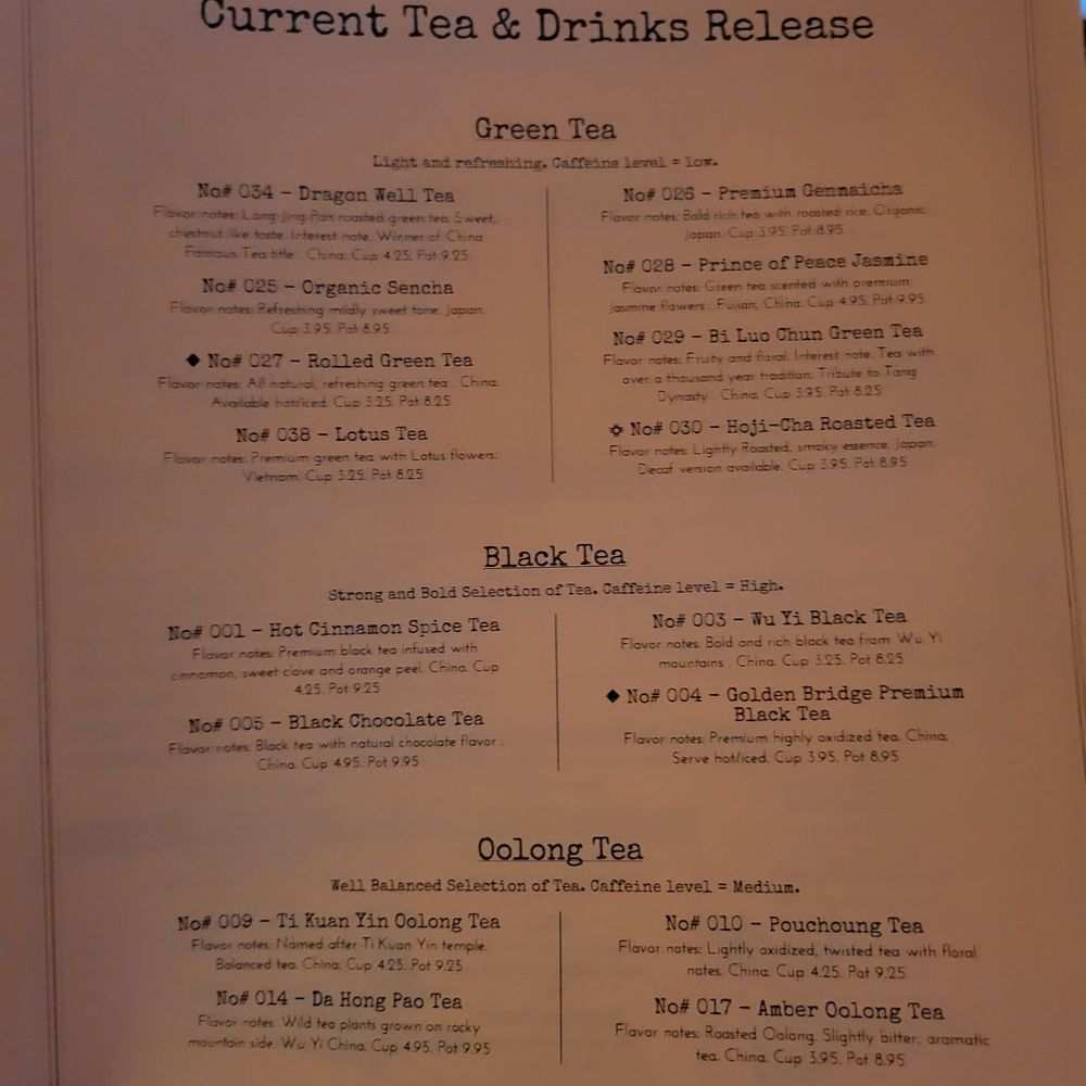 Old Asia Teahouse - Menu (Dec 2023) - Tea Rooms Near Me - Beaverton, Oregon Old Asia Teahouse - Menu (Dec 2023) - Tea Rooms Near Me - Beaverton, Oregon