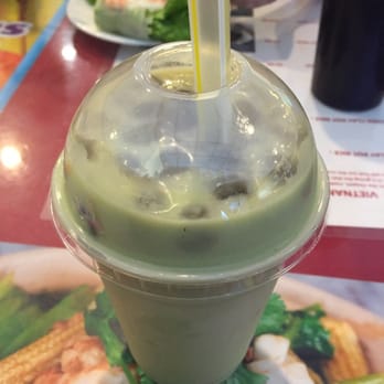 Pho Saigon - Avocado and bubble blended team. - Vietnamese Near Me - Macon, Georgia