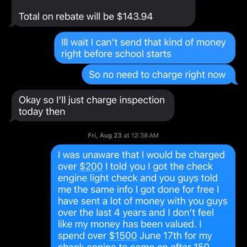 Wrench Werks - Will not be returning, never really resolved my gripes or issues with their customer service or inconveniences. - Auto Repair Near Me - Honolulu, Hawaii