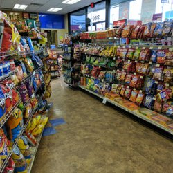 Flash Foods - Inside the convenience store.