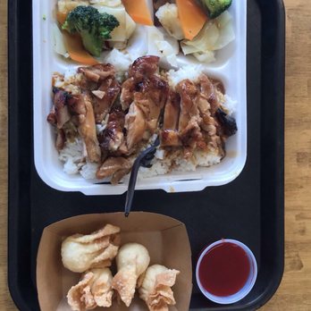 TK Teriyaki Kitchen - Chicken Teriyaki Chicken Bowl with 6 Cream Cheese and Crab Wontons - Japanese Near Me - San Antonio, Texas TK Teriyaki Kitchen - Chicken Teriyaki Chicken Bowl with 6 Cream Cheese and Crab Wontons - Japanese Near Me - San Antonio, Texas