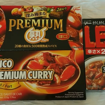 Konbiniya Japan Centre - Juku curry amaku ($2.99), Glico premium curry ($2.99), Glico lee x20 curry ($3.50) - International Grocery Near Me - Vancouver, British Columbia Konbiniya Japan Centre - Juku curry amaku ($2.99), Glico premium curry ($2.99), Glico lee x20 curry ($3.50) - International Grocery Near Me - Vancouver, British Columbia