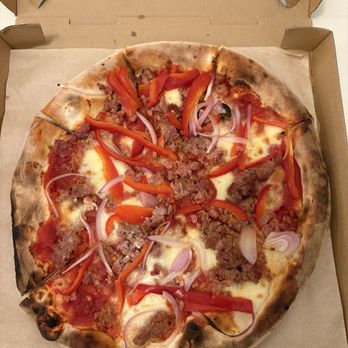 The Privateer Coal Fire Pizza - Fennel Sausage Pie - $22.00 - Pizza Near Me - Oceanside, California
