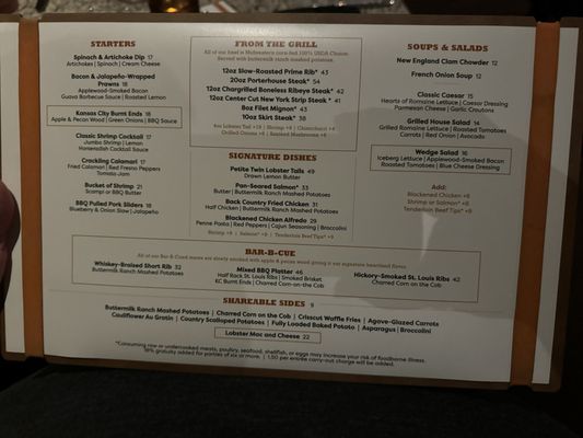 Menu photo 7 McCall's Heartland Grill Las Vegas, NV Menu photo 7 McCall's Heartland Grill Las Vegas, NV