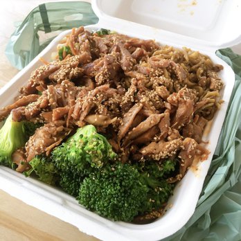 BB's Teriyaki Grill - Spicy chicken (don't worry, it's like 1 star) over broccoli and yakisoba - Asian Fusion Near Me - Seattle, Washington BB's Teriyaki Grill - Spicy chicken (don't worry, it's like 1 star) over broccoli and yakisoba - Asian Fusion Near Me - Seattle, Washington