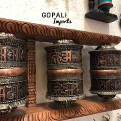 Prayer wheels,