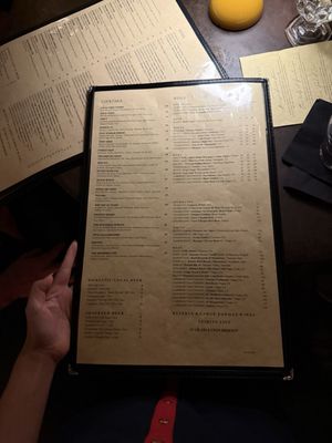 Menu photo 6 CW's Gin Joint Tampa, FL