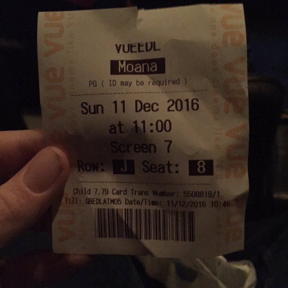 Vue Cinema - Moana! - Cinema Near Me - Edinburgh, EDH