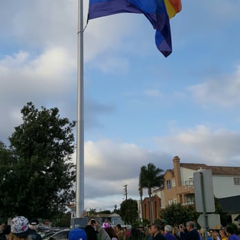Hillcrest Pride Flag - Candlelight vigil following mass shooting in Orlando - Landmarks & Historical Buildings Near Me - San Diego, California Hillcrest Pride Flag - Candlelight vigil following mass shooting in Orlando - Landmarks & Historical Buildings Near Me - San Diego, California