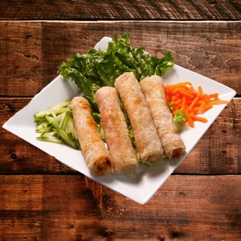 Sen Vietnamese Kitchen - a plate of vegetable spring rolls - Vietnamese Near Me - Calgary, Alberta Sen Vietnamese Kitchen - a plate of vegetable spring rolls - Vietnamese Near Me - Calgary, Alberta