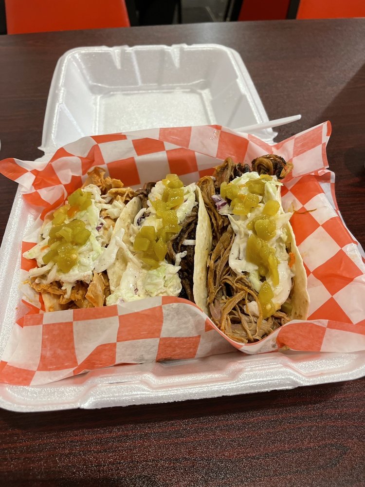 Food from Porterhouse BBQ