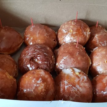Lev's Bakery of Tecumseh - My paczkis. I used the toothpicks to designate the raspberry ones - Bakeries Near Me - Tecumseh, Michigan