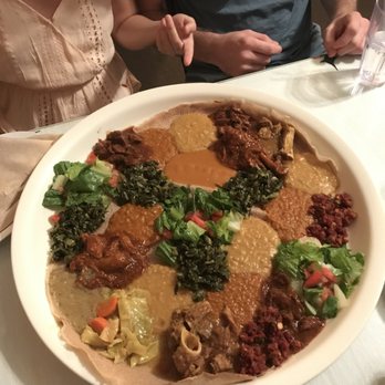 Abyssinia - 2 vegetarian combos, 2 meat combos - Ethiopian Near Me - Philadelphia, Pennsylvania Abyssinia - 2 vegetarian combos, 2 meat combos - Ethiopian Near Me - Philadelphia, Pennsylvania