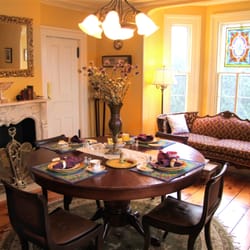 Wells House - The guest dining and sitting room is filled with antiques collected by owner Vince Albert