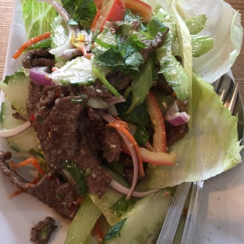 Bai Bua Thai Cuisine - Beef salad - Thai Near Me - Vancouver, British Columbia Bai Bua Thai Cuisine - Beef salad - Thai Near Me - Vancouver, British Columbia