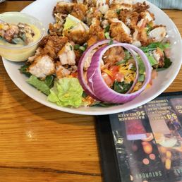 Crispy chicken salad! Delicious