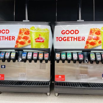 Casey's - Soda machine - Pizza Near Me - Conrad, Iowa