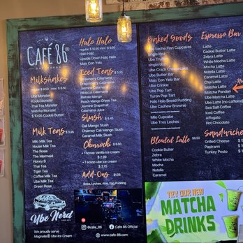 Cafe 86 - Desserts Near Me - Rancho Cucamonga, California Cafe 86 - Desserts Near Me - Rancho Cucamonga, California