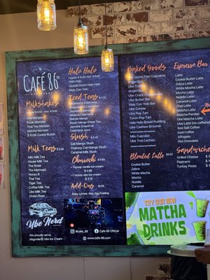 Menu photo 6 Cafe 86 Rancho Cucamonga, CA Menu photo 6 Cafe 86 Rancho Cucamonga, CA