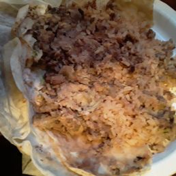 Just rice and some meat, 22 dollars. Just rice and some meat, 22 dollars.