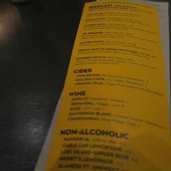 Triple rock - 2017 new beverage menu - Burgers Near Me - Berkeley, California Triple rock - 2017 new beverage menu - Burgers Near Me - Berkeley, California