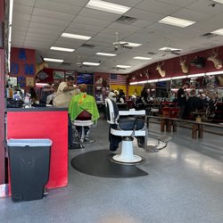The Art of Men's Cuts - Seating Area