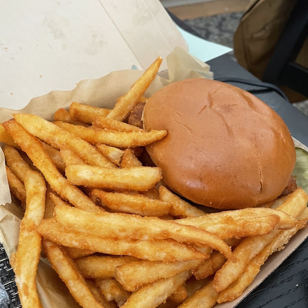 Chucks Hot Chicken - Spicy Chicken Sandwich w/ Fries - Chicken Wings Near Me - St. Louis, Missouri Chucks Hot Chicken - Spicy Chicken Sandwich w/ Fries - Chicken Wings Near Me - St. Louis, Missouri