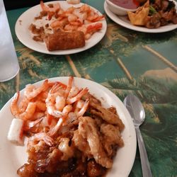King Buffet - Full plates of delicious selections