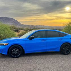 Honda Of Superstition Springs - Honda Civic Hatchback Hybrid 2026 Boost Blue