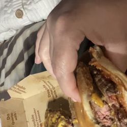 McDonald's - Raw meat.
