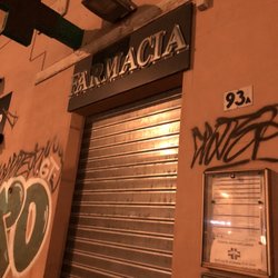 Farmacia Fabiani - Status as of approximately 10:15pm on Wednesday night.