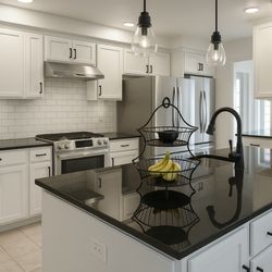 Summit Design and Fabrication - Remodel Kitchen updated to improve space and efficiency with a new modern look.