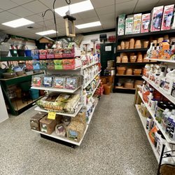 Mars Agway - Shelves of seeds, pots, cleaners, pesticides, etc.
