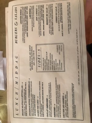 Menu photo 8 Broder Øst Hood River, OR