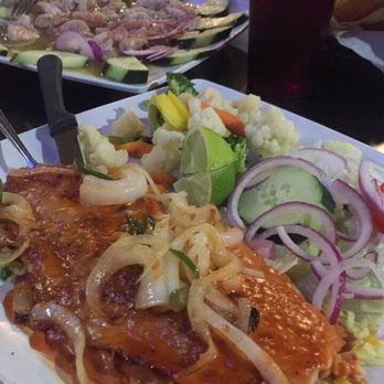 Mariscos Playa De Corales - Pecado zarandeado with this amazing sauce (little spicy) and some agua chiles - Seafood Near Me - Placentia, California Mariscos Playa De Corales - Pecado zarandeado with this amazing sauce (little spicy) and some agua chiles - Seafood Near Me - Placentia, California