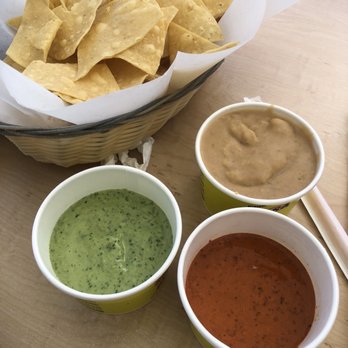 Salsa & Beer - Chips and salsa and bean dip - Mexican Near Me - Van Nuys, California