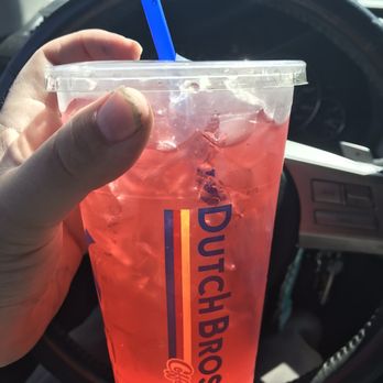 Dutch Bros Coffee - Strawberry, Pomegranate Lemonade - Coffee & Tea Near Me - Rocklin, California Dutch Bros Coffee - Strawberry, Pomegranate Lemonade - Coffee & Tea Near Me - Rocklin, California